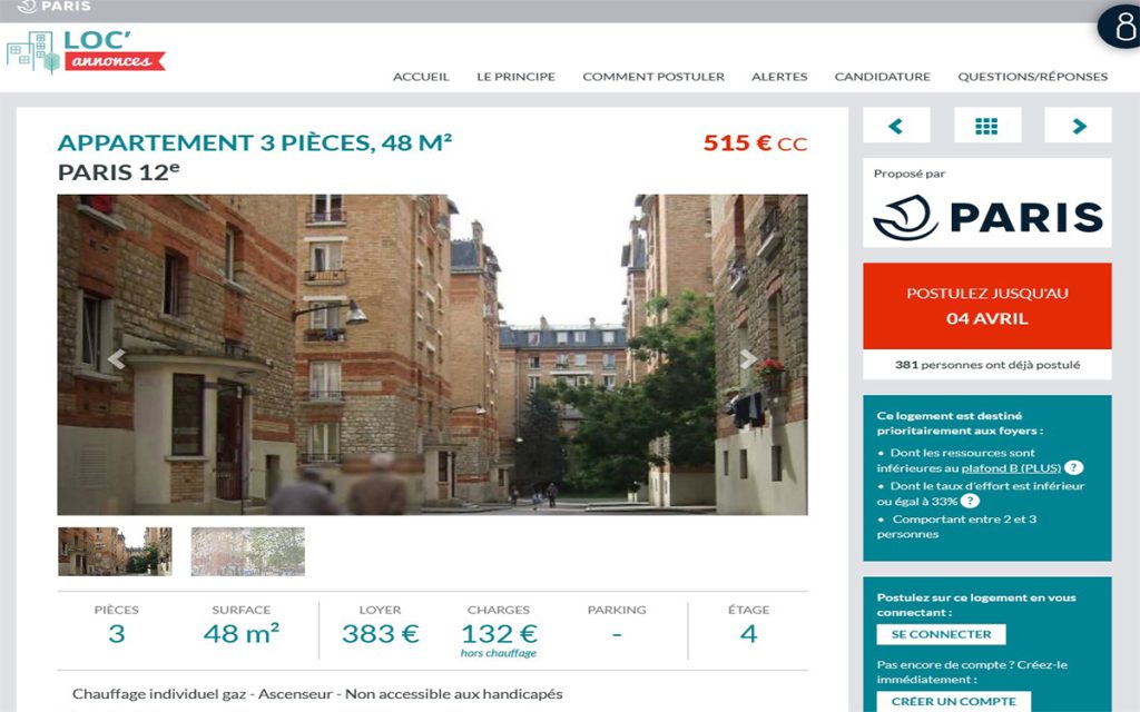 LOC'annonces : Guide complet pour décrocher un logement social à Paris en 2026 annonce appartement locannonces 2